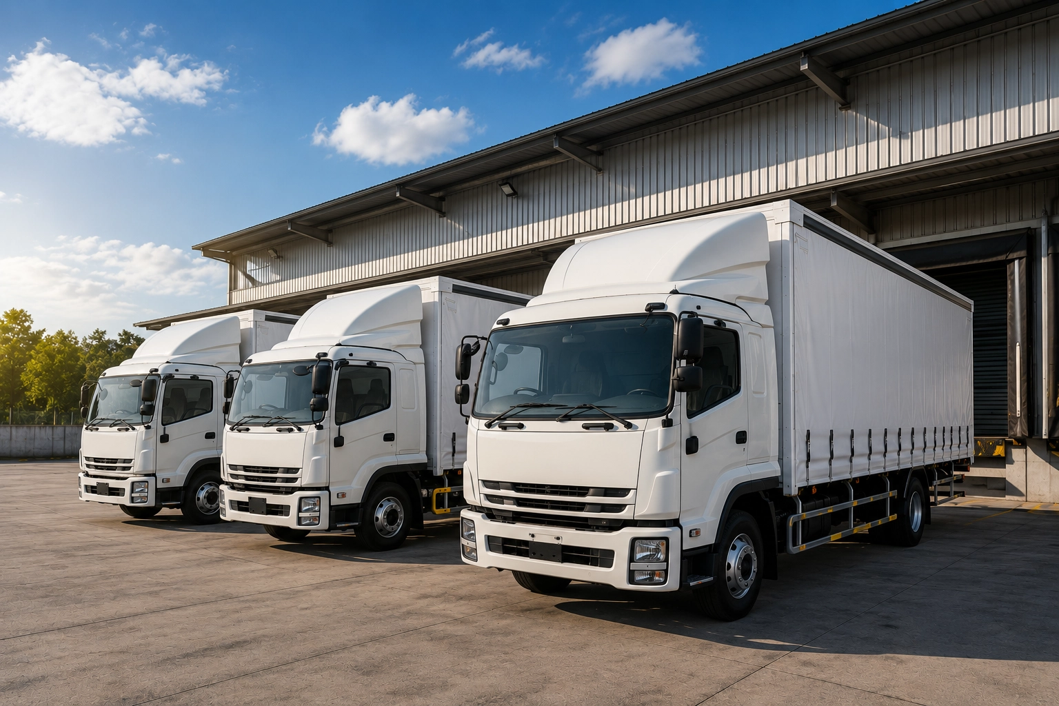 Curtainsider Truck